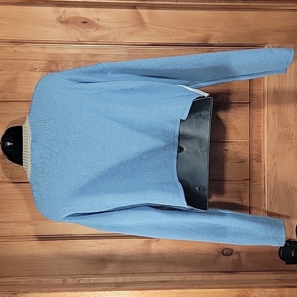 Mountain Spring Landscape Crew Neck Sweater - Picture 5 of 11